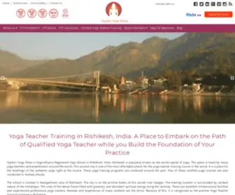 Ojashvi.com(Yoga Teacher Training in Rishikesh) Screenshot