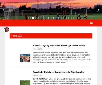 Ojcrosmalen.nl(Onze club) Screenshot