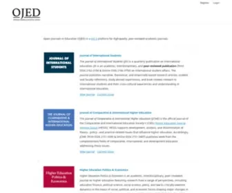 Ojed.org(STAR Journals) Screenshot