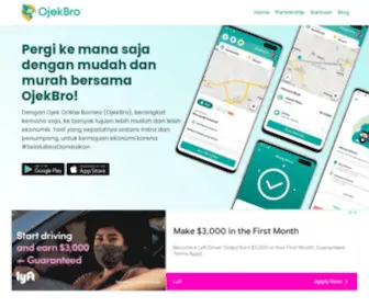 Ojek-BRO.com(OJEK BRO) Screenshot