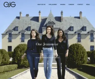 OJG.com(One Jeanswear Group) Screenshot