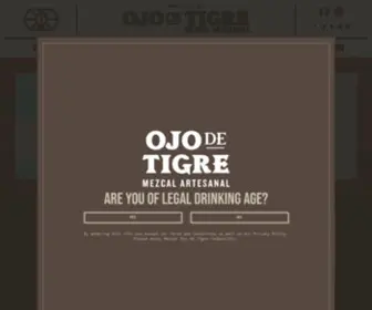 Ojodetigremezcal.com(Mezcal Ojo de Tigre) Screenshot