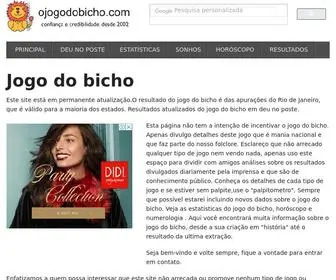 Ojogodobicho.com(Jogo do bicho) Screenshot