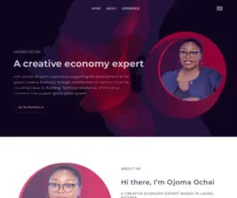 Ojomaochai.com(Ojoma Ochai) Screenshot