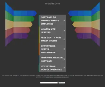 Ojunim.com(ojunim) Screenshot