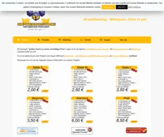 OK-Webhosting.de(Webhosting) Screenshot