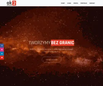 OK2.com.pl(Ok2 Design to Agencja Interaktywna świadcząca usługi graficzne najwyżej jakości) Screenshot