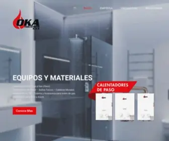 Oka.com.co(Industrias SAS) Screenshot