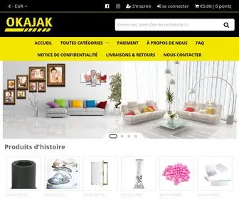 Okajakaja.top(Produits de haute qualité en ligne) Screenshot