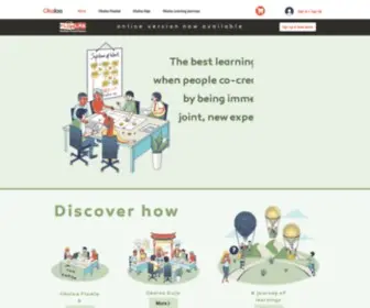 Okaloa.com(The best learning happens when people co) Screenshot