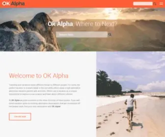 Okalpha.com(Travel the World with OkAlpha) Screenshot