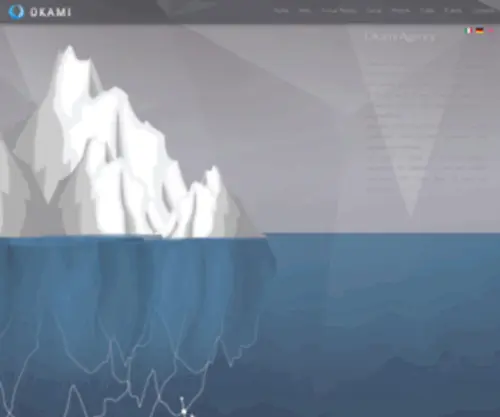 Okami.agency(Okami is a professional and reliable web agency based in Rome (Italy)) Screenshot