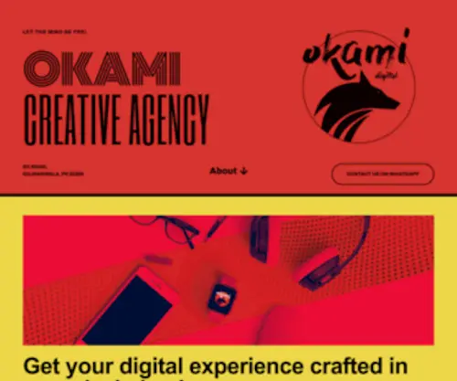 Okamidigital.com(Okami Digital) Screenshot