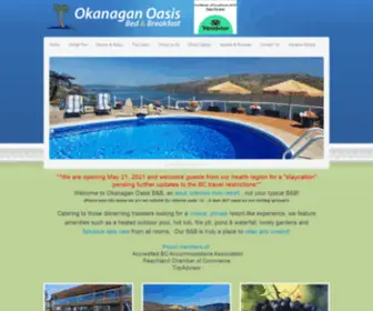 Okanaganoasis.com(Okanagan Oasis) Screenshot