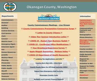 Okanogancounty.org(Okanogan County) Screenshot