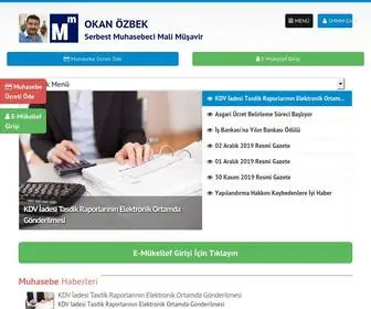 Okanozbek.com.tr(Okan Özbek) Screenshot