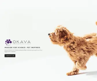 Okavapharma.com(Okava Pharmaceuticals) Screenshot