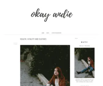 Okayandie.com(Sharing vulnerability and wearing clothes) Screenshot