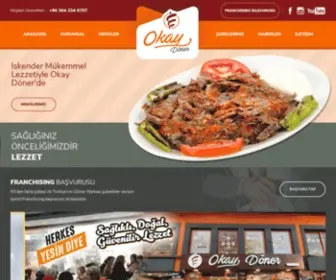 Okaydoner.com.tr(Okay Döner) Screenshot