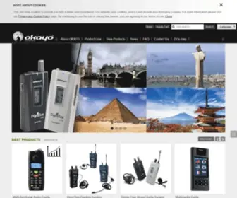 Okayo.com(Wireless portable system) Screenshot