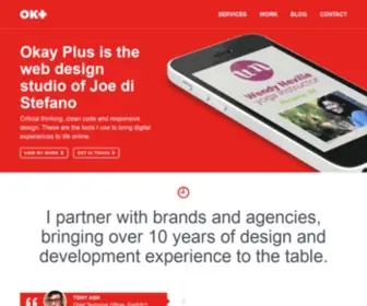 Okaypl.us(Web Design & Development from Burlington) Screenshot