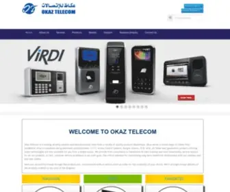 Okaztelecom.com(Okaz Telecom) Screenshot