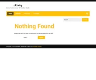 Okbeby.com(okbeby) Screenshot