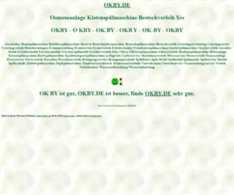Okby.de(Spülmobil) Screenshot