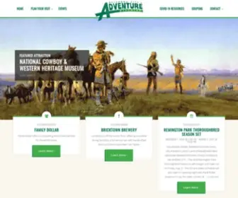 Okcadventure.com(OKC Adventure District) Screenshot