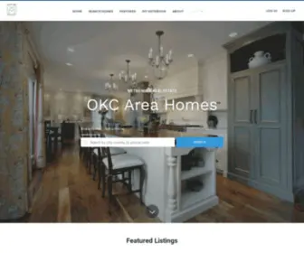 Okcareahomeviewer.com(OKC Area Homes) Screenshot