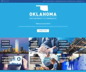 Okcommerce.gov(Oklahoma Department of Commerce) Screenshot