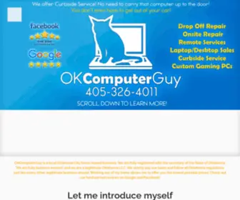 Okcomputerguy.com(Oklahoma's ONLY $40 Computer Repair) Screenshot