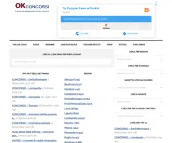 Okconcorsi.com(Ok Concorsi) Screenshot