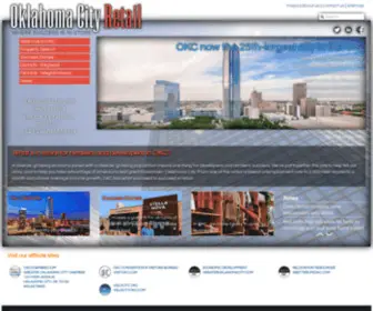 Okcretail.com(Oklahoma City Retail) Screenshot