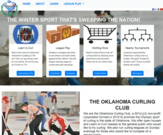 Okcurling.com(Okcurling) Screenshot