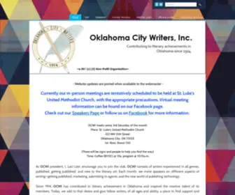 Okcwriters.org(About) Screenshot