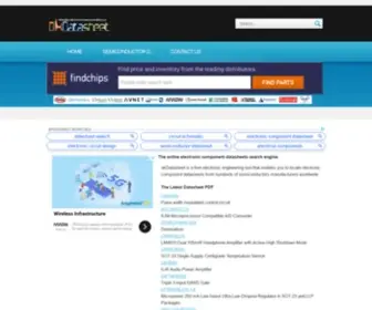 Okdatasheet.com(OkDatasheet-Free Electronic Component and Semiconductor Datasheet Search Engine-ok Datasheet) Screenshot