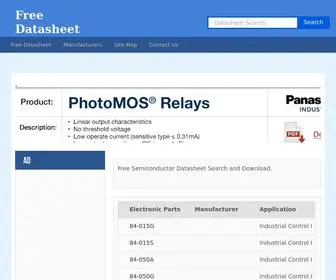 Okdatasheet.net(Datasheets-Free Semiconductor Datasheet Search,Datasheet Download) Screenshot