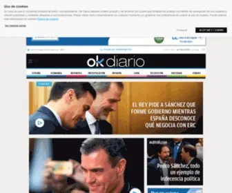 Okdiario.es(El digital de Eduardo Inda) Screenshot