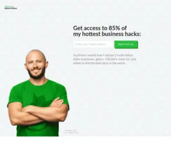 Okdork.com(A blog about marketing) Screenshot