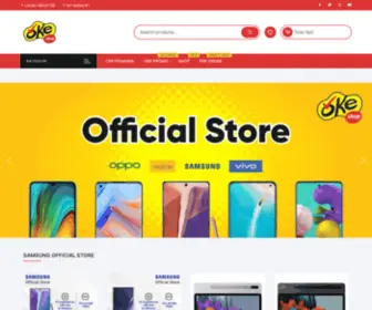 Oke.com(OkeShop adalah toko ponsel terbesar di Indonesia. Cari & beli handphone online) Screenshot