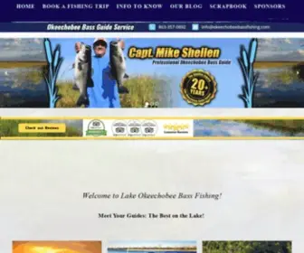 Okeechobeebassfishing.com(Lake Okeechobee Fishing Guides) Screenshot