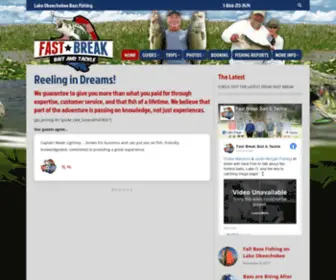 Okeechobeebassfishingguide.com(Lake Okeechobee Bass Fishing Guides) Screenshot