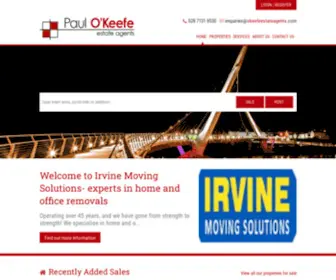 Okeefeestateagents.com(Estate And Rental Agents) Screenshot