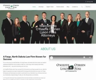 Okeeffeattorneys.com(Our practice areas include) Screenshot