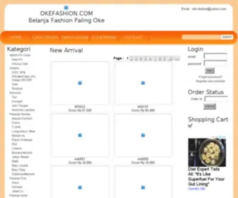 Okefashion.com(Tanah Abang Fashion Grosir &amp; Ecer) Screenshot