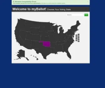 Okelections.us(MyBallot) Screenshot