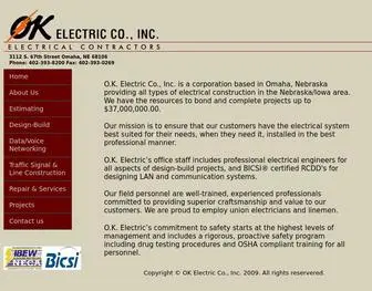 Okelectric.net(Electric Co) Screenshot