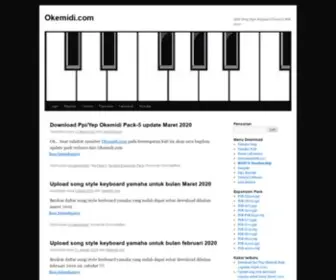 Okemidi.com(Style Song Yamaha PSR SX900 SX700 S975 S970) Screenshot