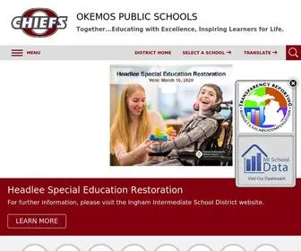 Okemosk12.net(Okemos Public Schools) Screenshot